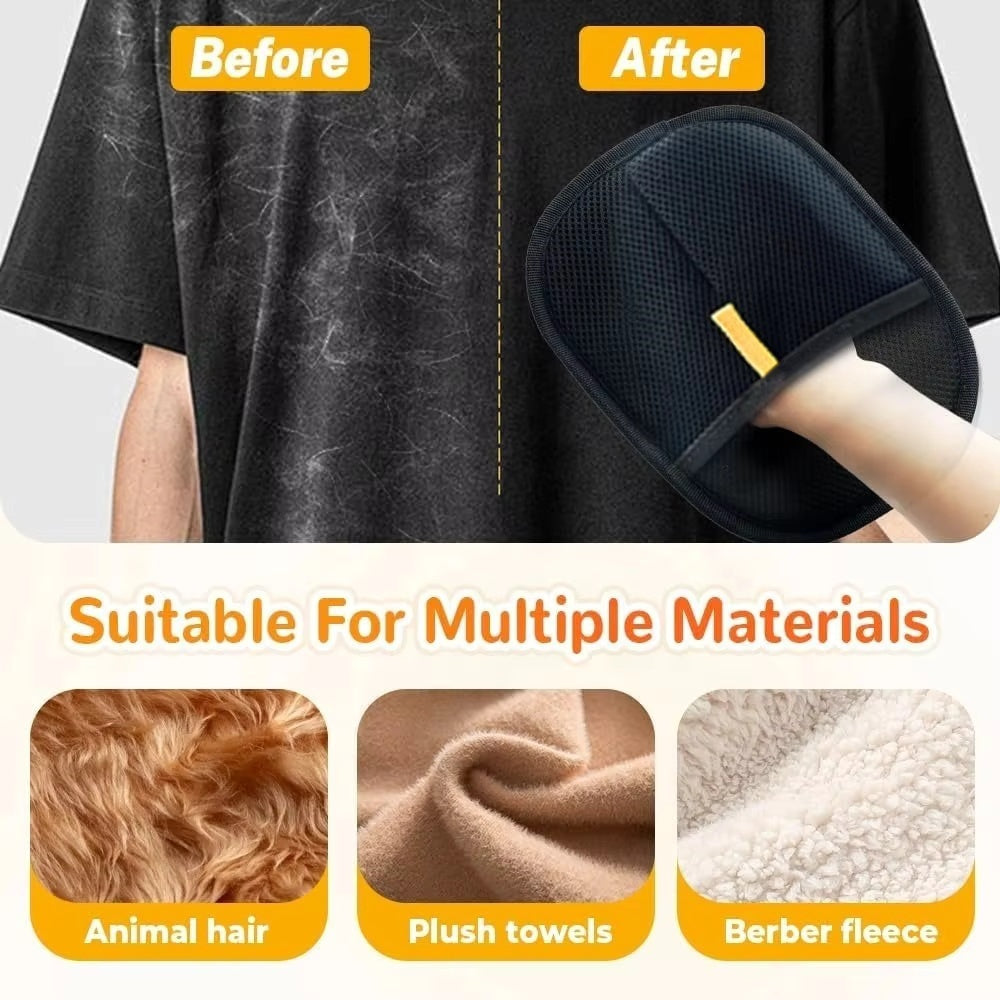 Static Foam Pet Hair Remover Glove