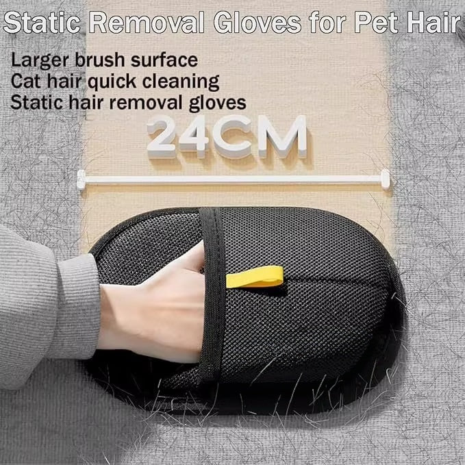 Static Foam Pet Hair Remover Glove