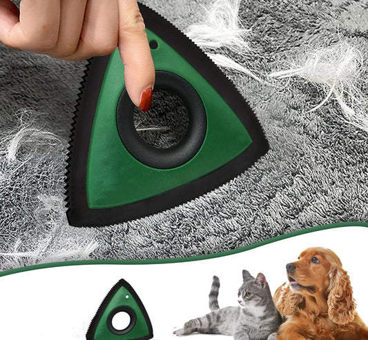 Triangular Pet Hair Remover Scraper