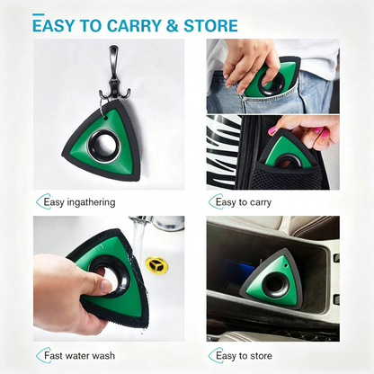 Triangular Pet Hair Remover Scraper